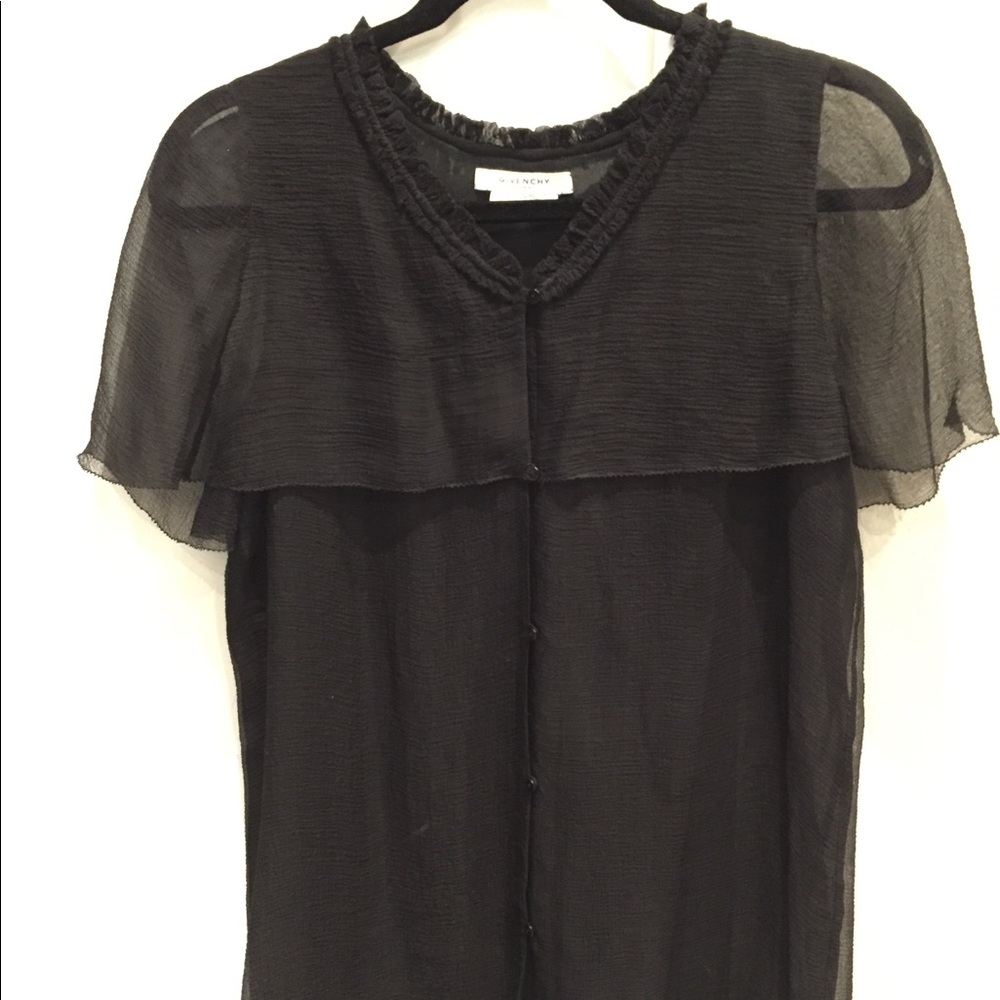 Givenchy Black Blouse